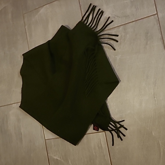 Unisex Vintage Lambswool scarf. Made in Italy - Picture 2 of 4